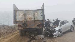 4 of a family killed in car-truck collision in Sylhet