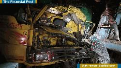 Collision between 2 trucks leave two dead in Barishal