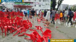 AL, banned BCL activists attack on NCP rally stage in Gopalganj