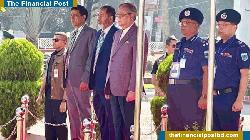 President Mohammed Shahabuddin arrives in Pabna on a 2-day visit