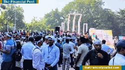 Primary teachers' nonstop sit-in at Shaheed Minar