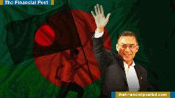 Tarique reaches Heathrow Airport in London