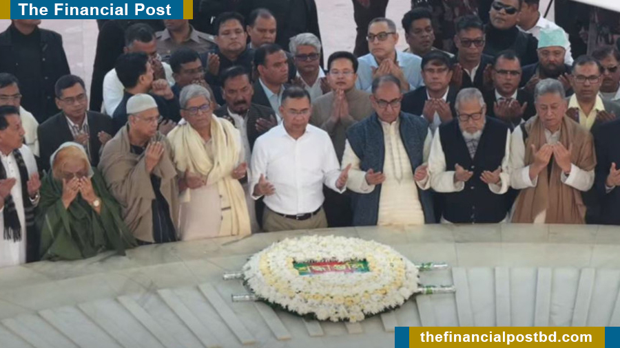 Tarique Rahman visits Ziaur Rahman’s grave