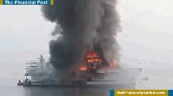 St Martin-bound vessel catches fire