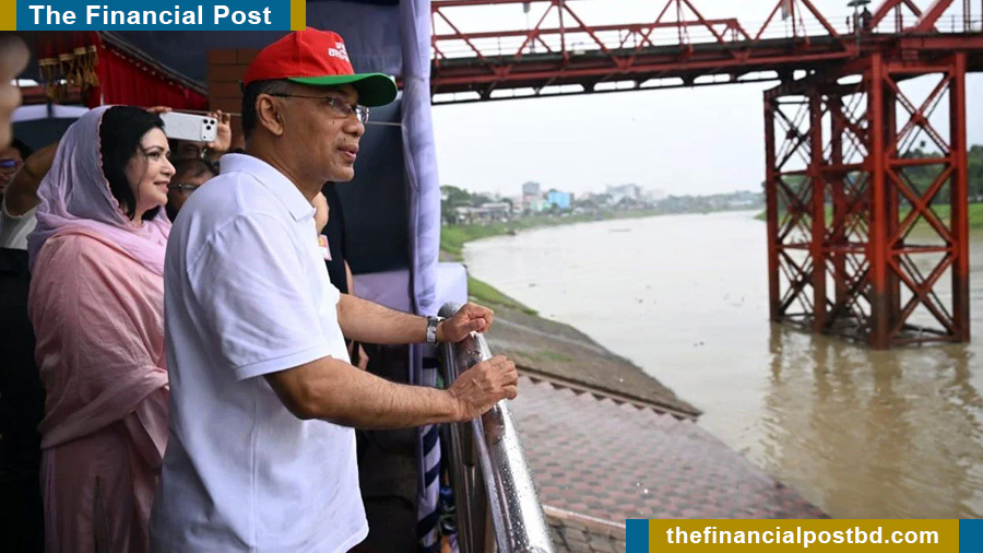 PM inagurates Surma riverfront development project in Sylhet
