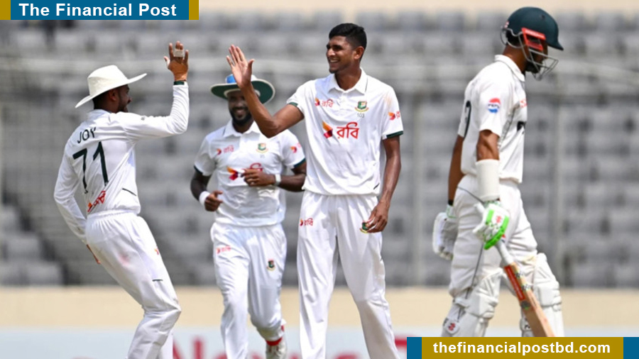 Nahid's stunning five-for seals historic win