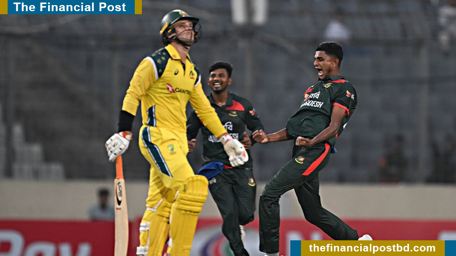 Nahid Rana, Mosaddek power Bangladesh to historic win over Australia