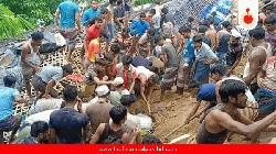 5 Rohingya refugees killed as landslide buries madrasah at Ukhiya camp