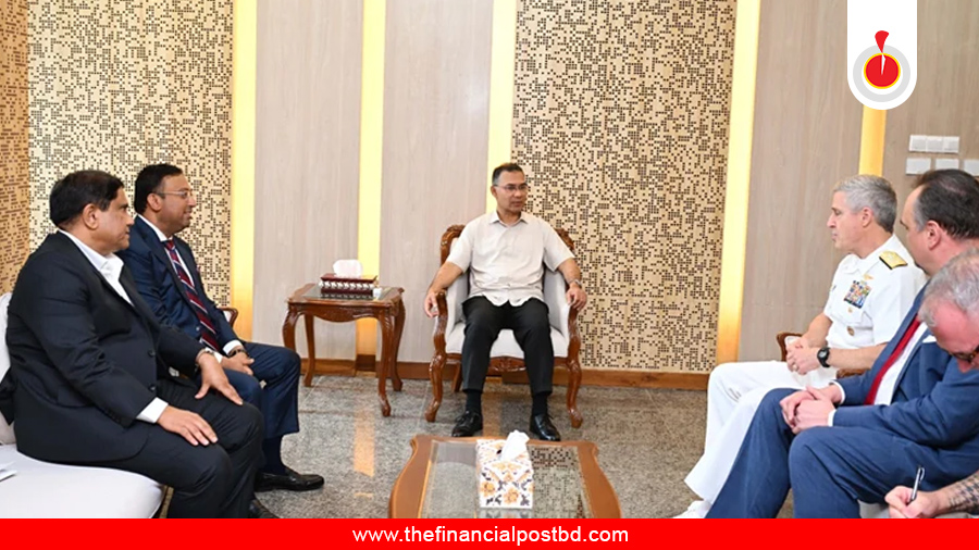 US Pacific Fleet commander meets PM, praises Bangladesh's UN peacekeeping role